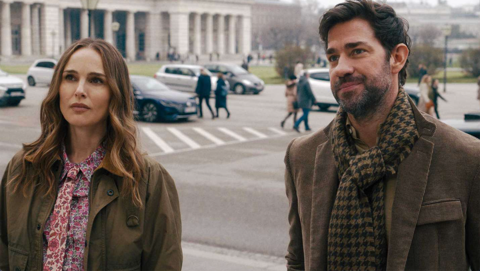 Despite Terrible Reviews, Guy Ritchie’s ‘Fountain of Youth’ Climbs Back to #1 on Apple TV+ John Krasinski and Natalie Portman